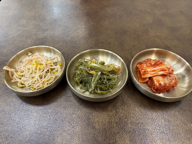 Assorted banchan side dishes