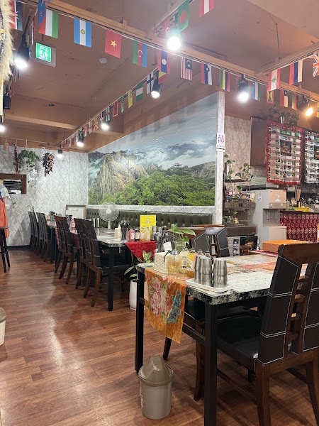 Cozy dining area interior