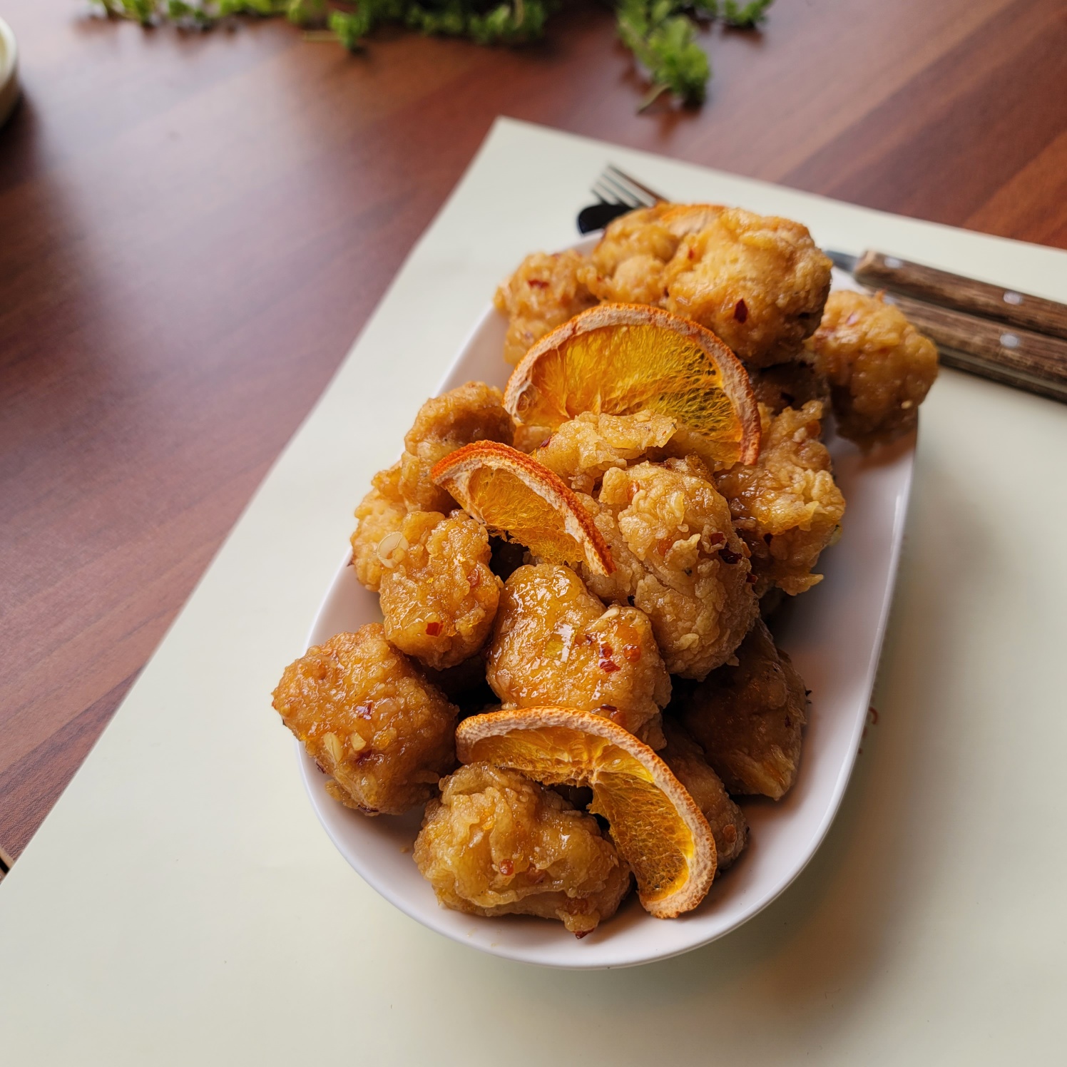 Orange Chicken (오렌지 치킨)