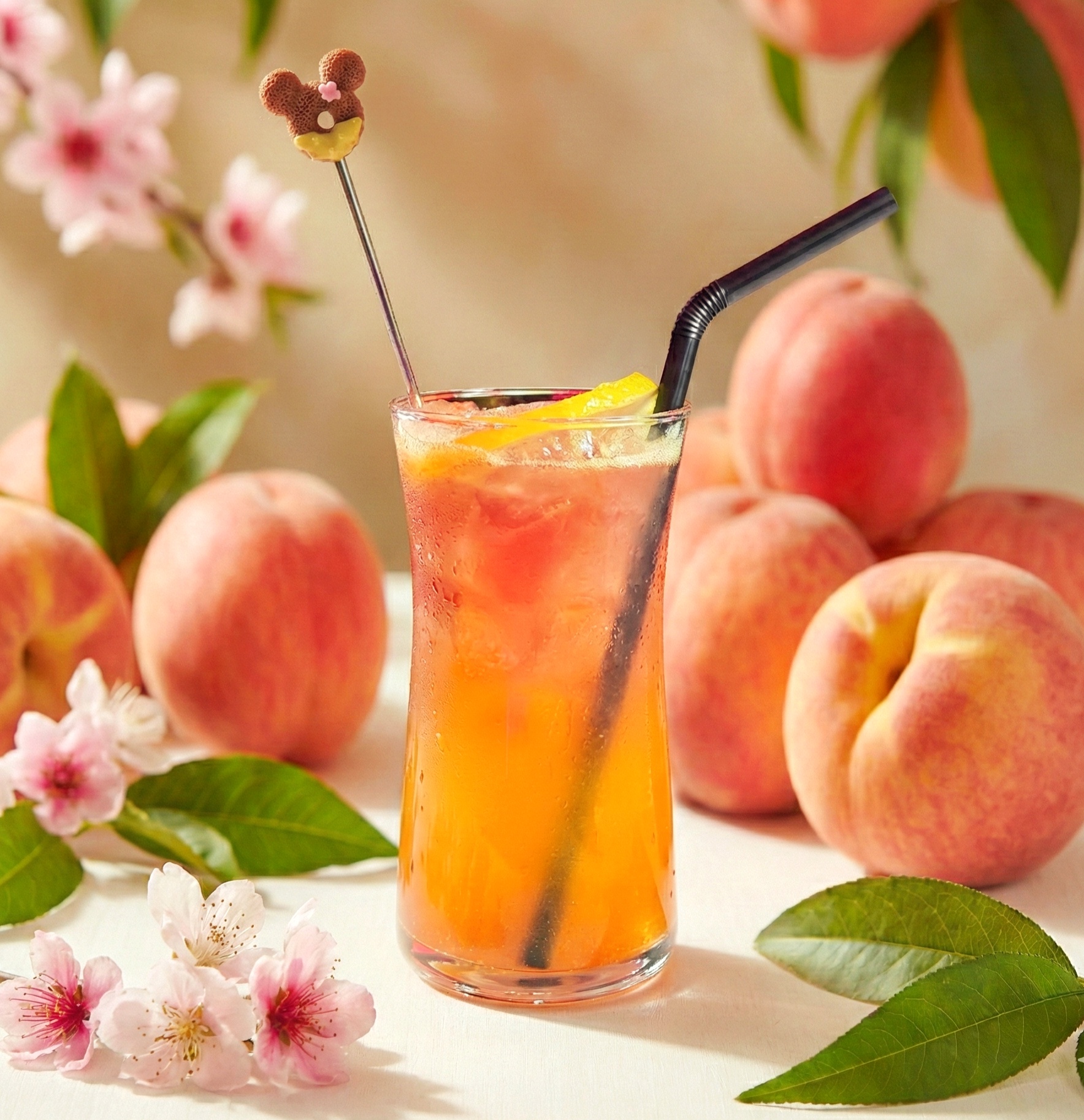 Peach Crush cocktail