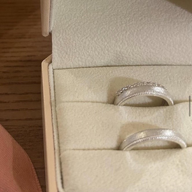 Design line silver rings