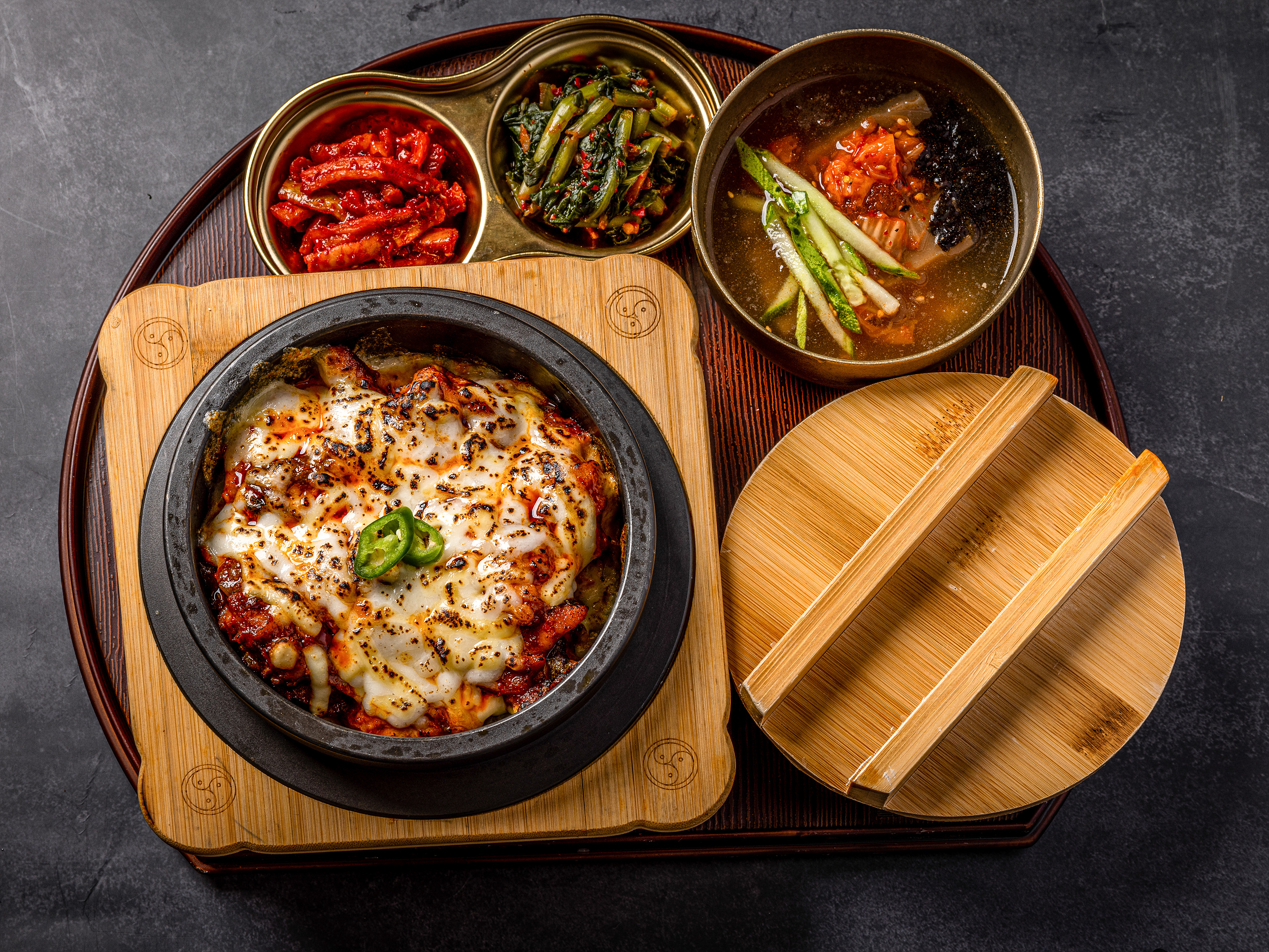 Natural Cheese Dakgalbi Sotbap