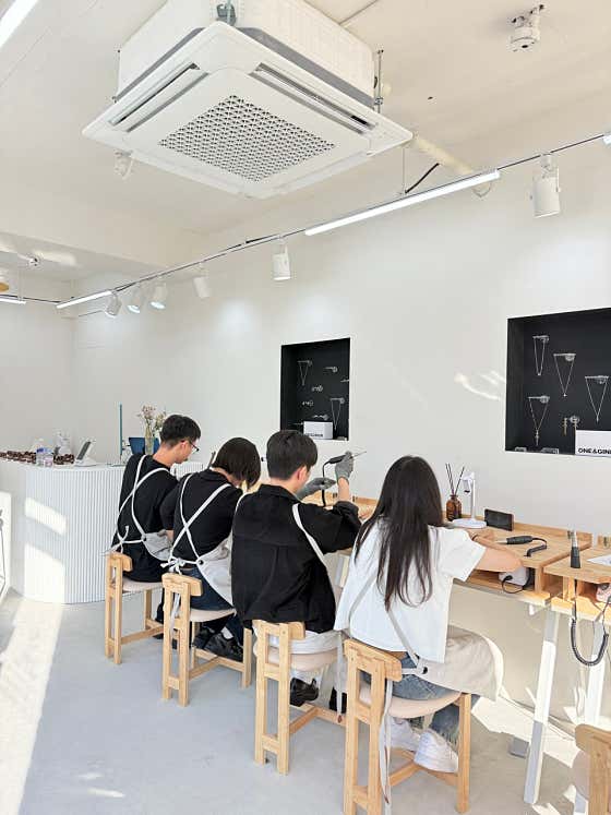 Workshop interior and crafting
