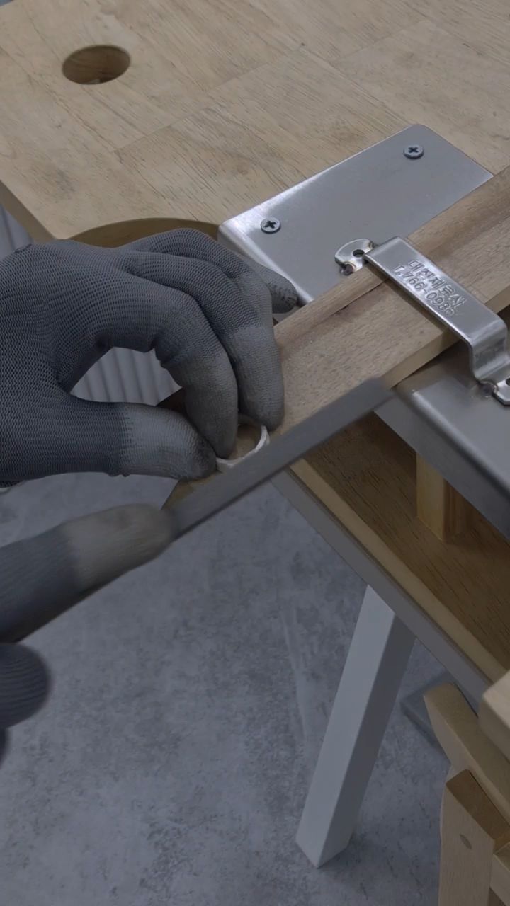 Manual ring filing process