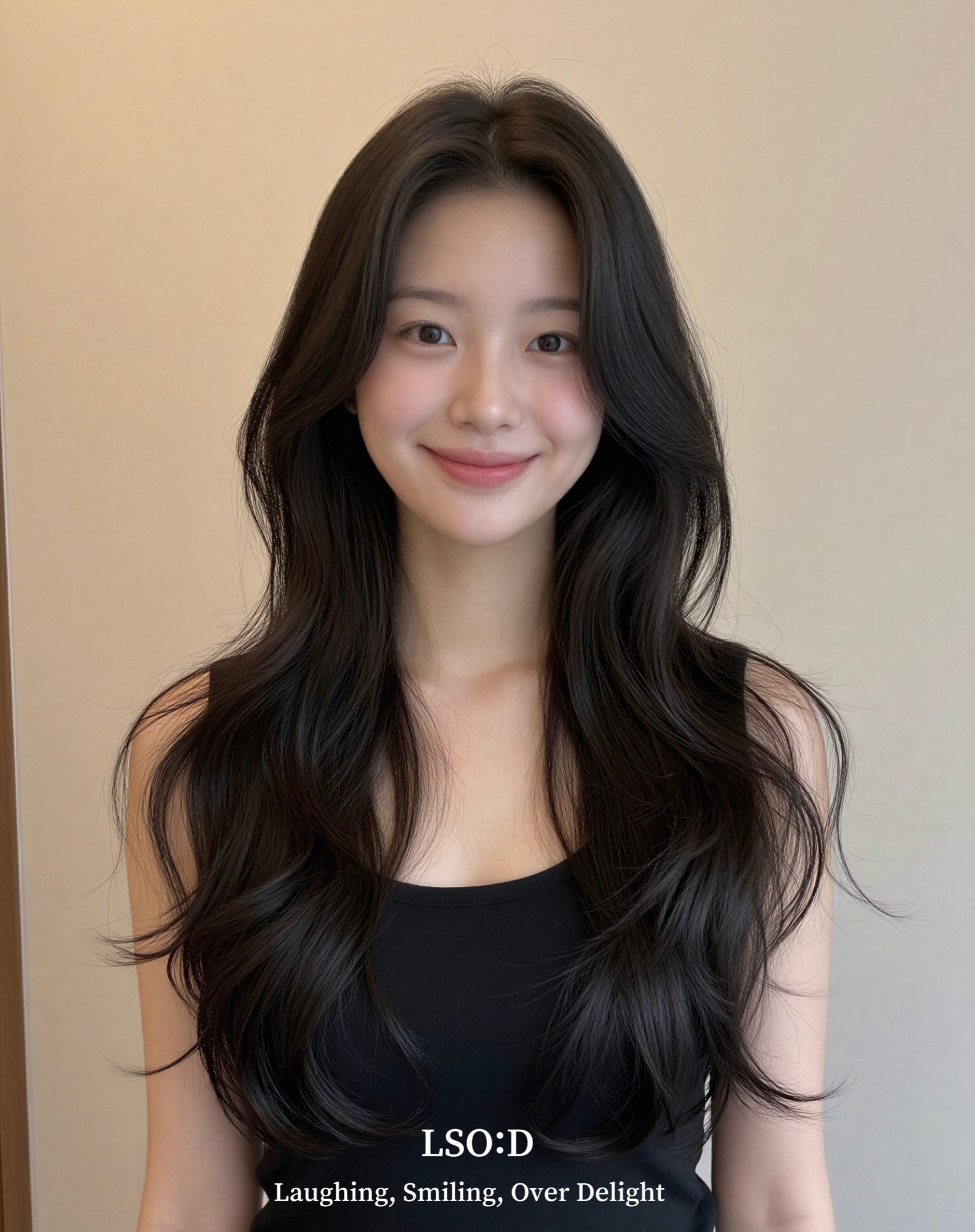 Healthy hair texture