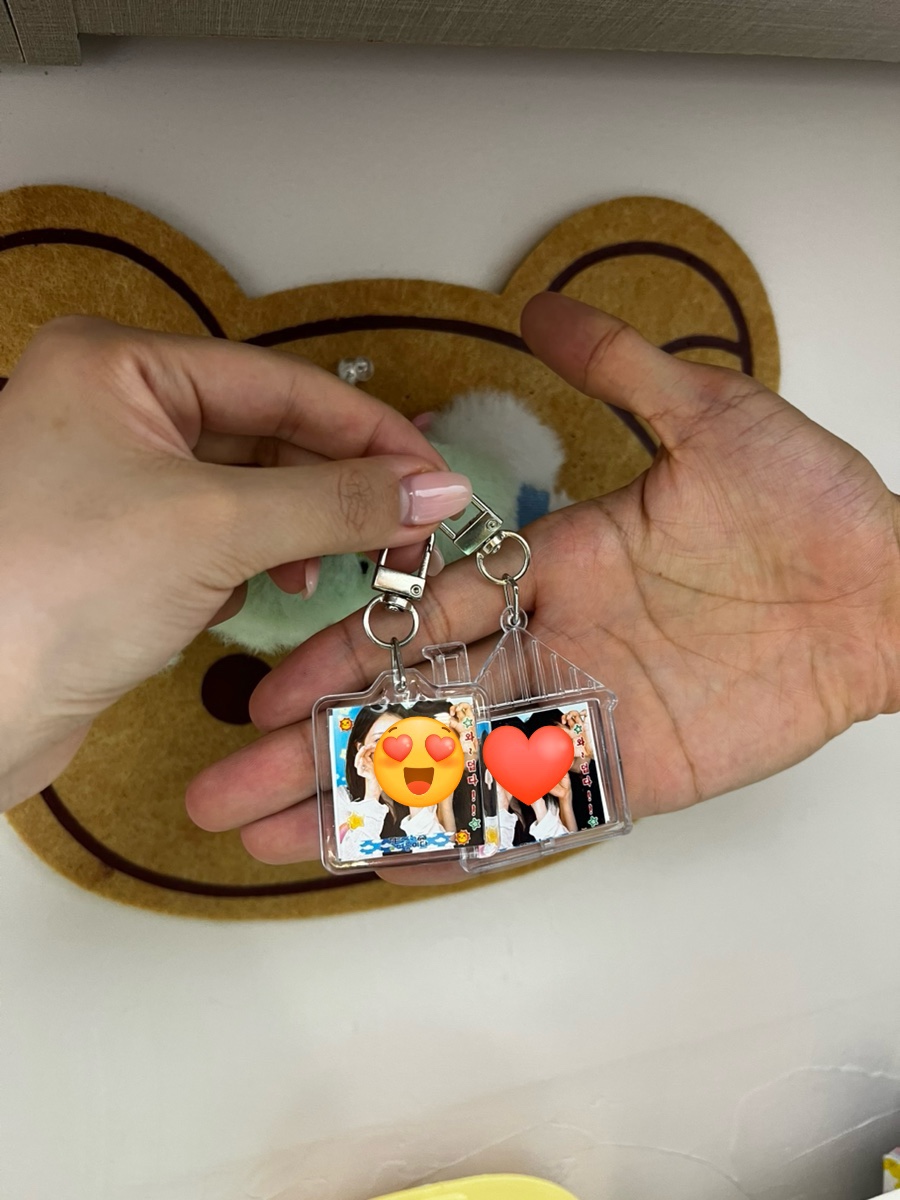 Custom photo keychains