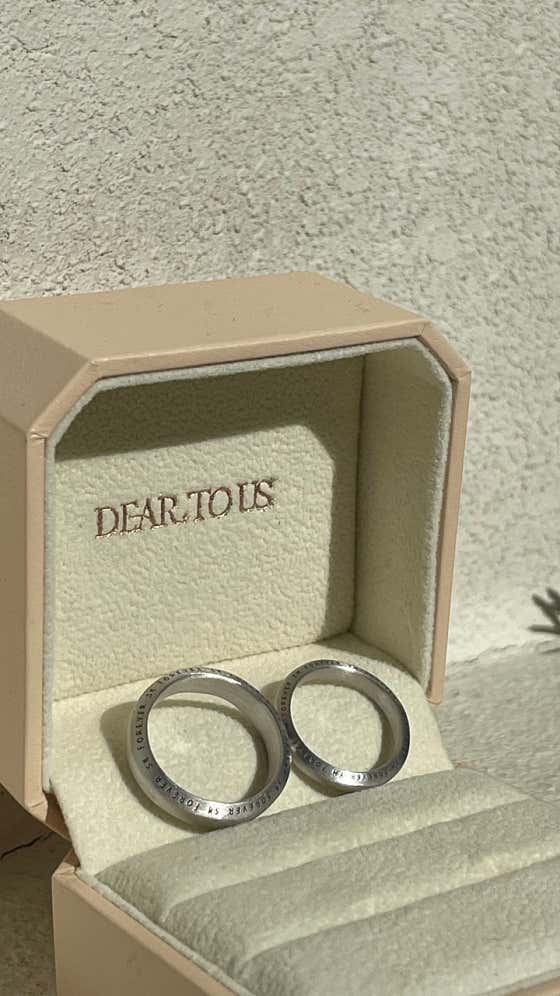 Rings in a Dear To Us box