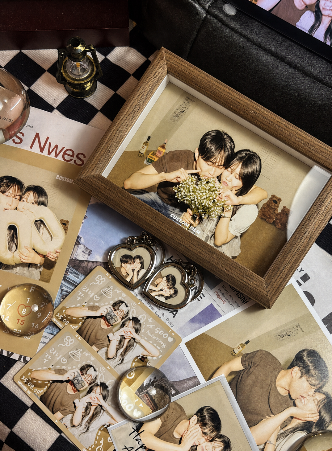 Cozy Film frame package and custom photo goods