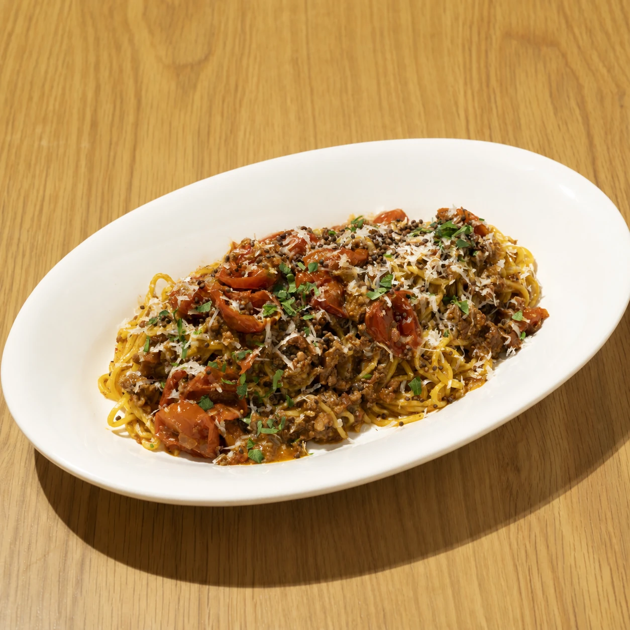 Chorizo ragu pasta